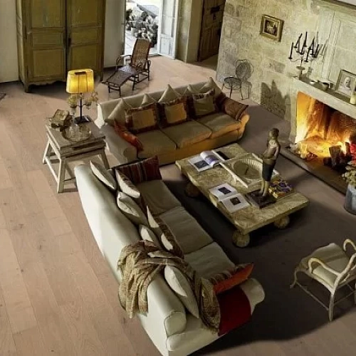 ДУБ БЕЛЫЙ ЛИННЕЯ ПАРКЕТНАЯ ДОСКА KAHRS ЛОДЖ